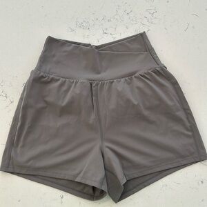 NWOT Steeple Grey Lounge Shorts from Halara Size Small